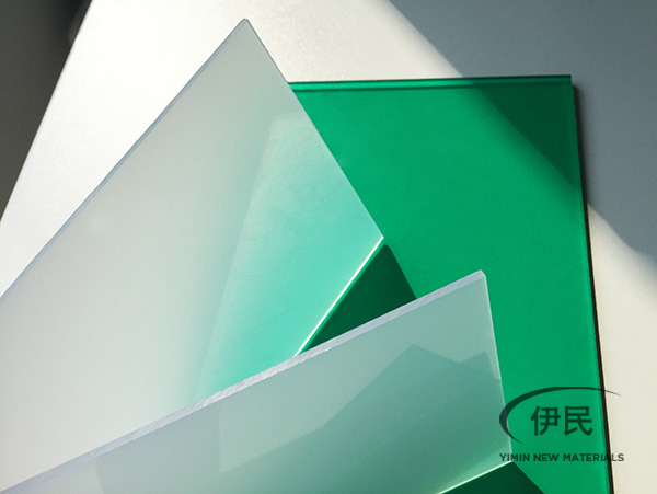 Double sided frosted PC diffusion plate