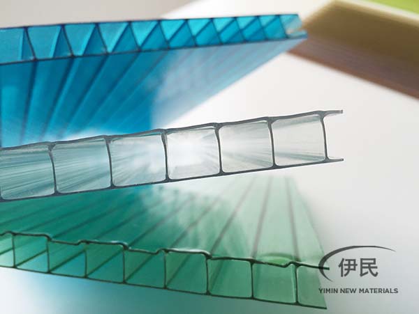Two layer pc sunlight board