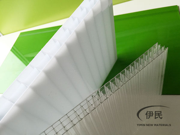 Two layer pc sunlight board